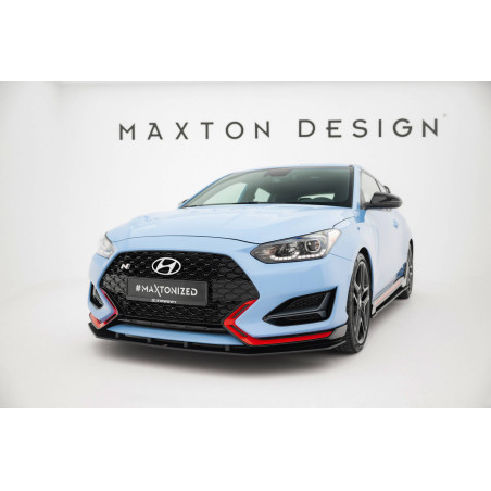 SPLITTER ANTERIORE street pro Hyundai Veloster N Mk2 (Cod. M-HYVE2NCNC-FD1BRB)