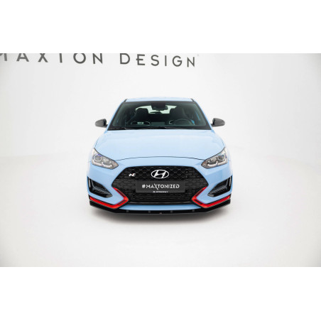 SPLITTER ANTERIORE street pro Hyundai Veloster N Mk2 (Cod. M-HYVE2NCNC-FD1BRB)