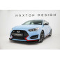 SPLITTER ANTERIORE street pro + Flaps Hyundai Veloster N Mk2 (Cod. M-HYVE2NCNC-FD1B+FSF1G)