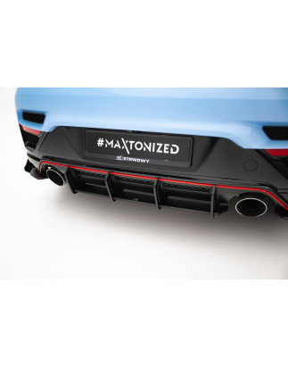 DIFFUSORE POSTERIORE street pro Hyundai Veloster N Mk2 (Cod. M-HYVE2NCNC-RS1B+BRBI)