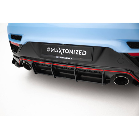 DIFFUSORE POSTERIORE street pro Hyundai Veloster N Mk2 (Cod. M-HYVE2NCNC-RS1BRB)