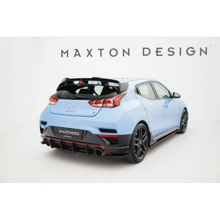 Splitters posteriori laterali Street Pro  Hyundai Veloster N Mk2 (Cod. M-HYVE2NCNC-RSD1B)