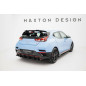 Splitters posteriori laterali Street Pro  Hyundai Veloster N Mk2 (Cod. M-HYVE2NCNC-RSD1B)
