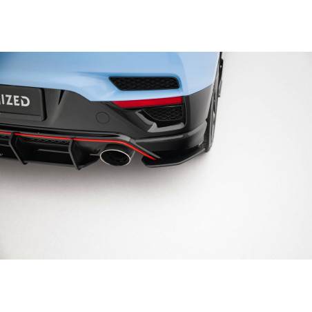 Splitters posteriori laterali Street Pro  Hyundai Veloster N Mk2 (Cod. M-HYVE2NCNC-RSD1BRB)