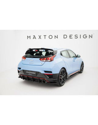 Splitters posteriori laterali Street Pro  Hyundai Veloster N Mk2 (Cod. M-HYVE2NCNC-RSD1BRB)