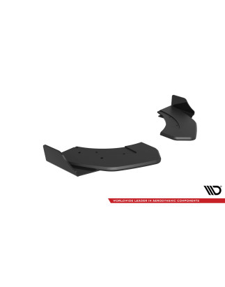 Splitters posteriori laterali Street Pro + Flaps Hyundai Veloster N Mk2 (Cod. M-HYVE2NCNC-RSD1B+RSF1
