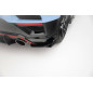 Splitters posteriori laterali Street Pro + Flaps Hyundai Veloster N Mk2 (Cod. M-HYVE2NCNC-RSD1BRB+RS