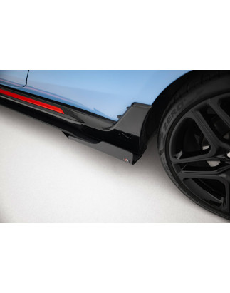 Diffusori minigonne street pro + Flaps Hyundai Veloster N Mk2 (Cod. M-HYVE2NCNC-SD1BRB+SF1G)