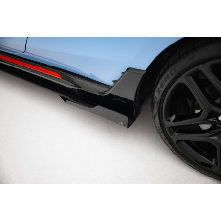 Diffusori minigonne street pro + Flaps Hyundai Veloster N Mk2 (Cod. M-HYVE2NCNC-SD1BRB+SF1G)