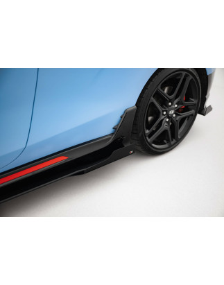 Diffusori minigonne street pro + Flaps Hyundai Veloster N Mk2 (Cod. M-HYVE2NCNC-SD1BRB+SF1G)