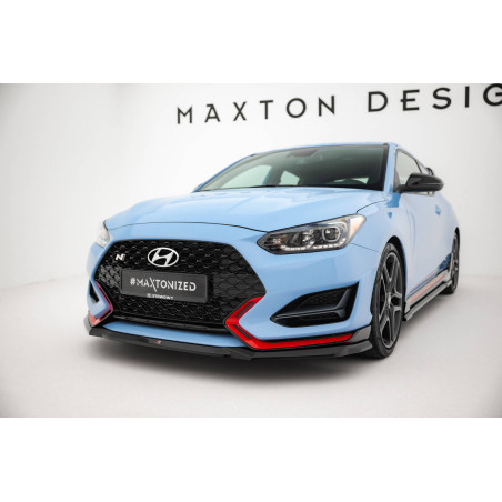 SPLITTER ANTERIORE V.1 Hyundai Veloster N Mk2 (Cod. M-HY-VE-2-N-FD1G)
