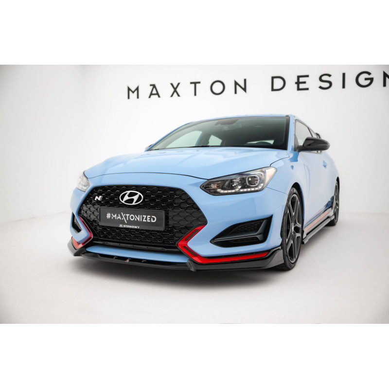 SPLITTER ANTERIORE V.2 Hyundai Veloster N Mk2 (Cod. M-HY-VE-2-N-FD2G)