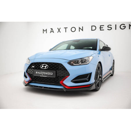 SPLITTER ANTERIORE V.2 Hyundai Veloster N Mk2 (Cod. M-HY-VE-2-N-FD2G)