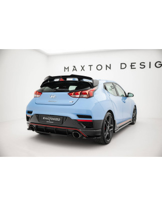 Splitter centrale posteriore for Hyundai Veloster N Mk2 (Cod. M-HY-VE-2-N-RD1G)