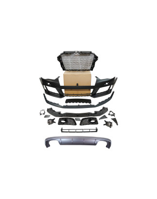 Kit Estetico Audi A3 V8 13-15 Sportback Look RS3 II (Cod. E-TCA021012014)