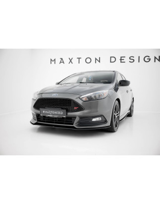 SPLITTER ANTERIORE street pro Ford Focus ST Mk3 Facelift (Cod. M-FOFO3FSTCNC-FD4BRB)