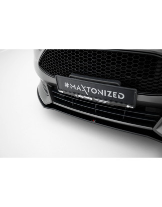 SPLITTER ANTERIORE street pro Ford Focus ST Mk3 Facelift (Cod. M-FOFO3FSTCNC-FD4BRB)