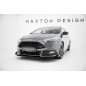 SPLITTER ANTERIORE street pro + Flaps Ford Focus ST Mk3 Facelift (Cod. M-FOFO3FSTCNC-FD4BRB+FSF1G)