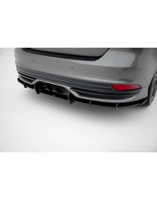 DIFFUSORE POSTERIORE street pro Ford Focus ST Mk3 Facelift (Cod. M-FOFO3FSTCNC-RS2B+BRBI)