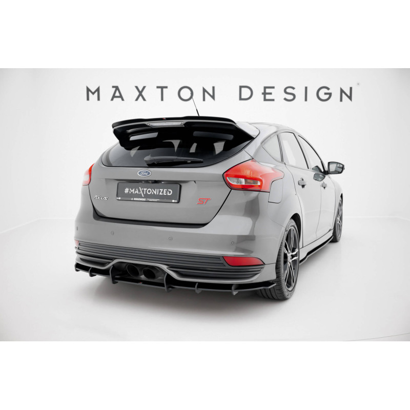 DIFFUSORE POSTERIORE street pro Ford Focus ST Mk3 Facelift (Cod. M-FOFO3FSTCNC-RS2BRB)
