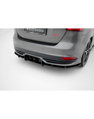 DIFFUSORE POSTERIORE street pro Ford Focus ST Mk3 Facelift (Cod. M-FOFO3FSTCNC-RS2BRB)
