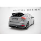 DIFFUSORE POSTERIORE street pro + Flaps Ford Focus ST Mk3 Facelift (Cod. M-FOFO3FSTCNC-RS2BRB+RSF1G)