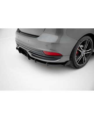 DIFFUSORE POSTERIORE street pro + Flaps Ford Focus ST Mk3 Facelift (Cod. M-FOFO3FSTCNC-RS2BRB+RSF1G)