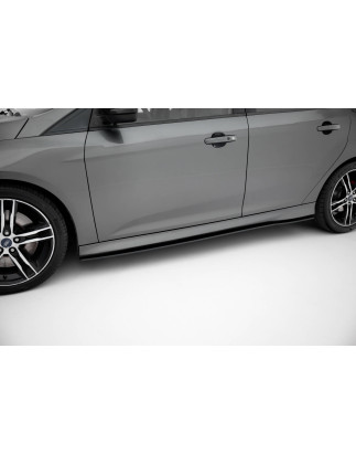 Diffusori minigonne street pro Ford Focus ST Mk3 Facelift (Cod. M-FOFO3FSTCNC-SD1B)