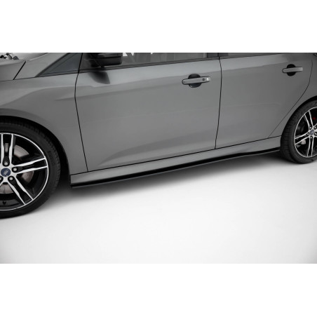 Diffusori minigonne street pro Ford Focus ST Mk3 Facelift (Cod. M-FOFO3FSTCNC-SD1B)