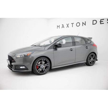 Diffusori minigonne street pro Ford Focus ST Mk3 Facelift (Cod. M-FOFO3FSTCNC-SD1B)