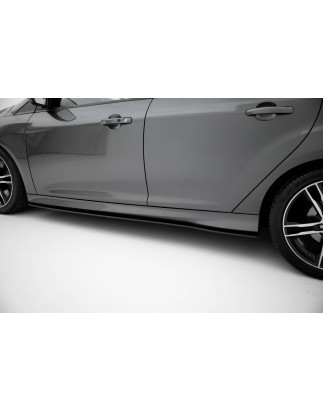 Diffusori minigonne street pro Ford Focus ST Mk3 Facelift (Cod. M-FOFO3FSTCNC-SD1B)