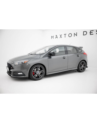Diffusori minigonne street pro Ford Focus ST Mk3 Facelift (Cod. M-FOFO3FSTCNC-SD1BRB)