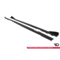 Diffusori minigonne street pro + Flaps Ford Focus ST Mk3 Facelift (Cod. M-FOFO3FSTCNC-SD1B+SF1G)