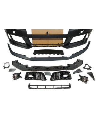 Paraurti Anteriori Audi A3 V8 13-15 Sportback / 3 Porte Look RS3 II Fendinebbia (Cod. E-TCA02101)