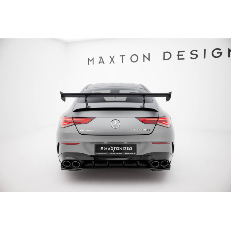 Spoiler in carbonio Mercedes-Benz CLA Coupe C118 / C118 Facelift (Cod. M-CF-ME-CLA-118-WING5-INT-24 Spoiler in carbonio Mercedes-Benz CLA Coupe C118 / C118 Facelift (Cod. M-CF-ME-CLA-118-WING5-INT-24