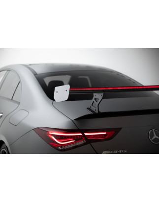Spoiler in carbonio  + LED Mercedes-Benz CLA Coupe C118 / C118 Facelift (Cod. M-CF-ME-CLA-118-WING5-