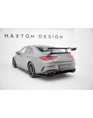 Spoiler in carbonio con supporto superiore  Mercedes-Benz CLA Coupe C118 / C118 Facelift (Cod. M-CF-