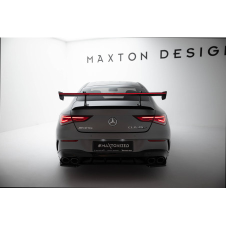 Spoiler in carbonio con supporto superiore + LED Mercedes-Benz CLA Coupe C118 / C118 Facelift (Cod. 