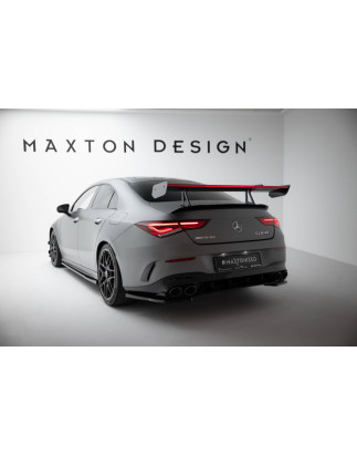 Spoiler in carbonio con supporto superiore + LED Mercedes-Benz CLA Coupe C118 / C118 Facelift (Cod. 