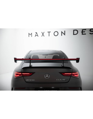 Spoiler in carbonio con supporto superiore + LED Mercedes-Benz CLA Coupe C118 / C118 Facelift (Cod. 