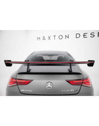 Spoiler in carbonio con supporto superiore + LED Mercedes-Benz CLA Coupe C118 / C118 Facelift (Cod. 