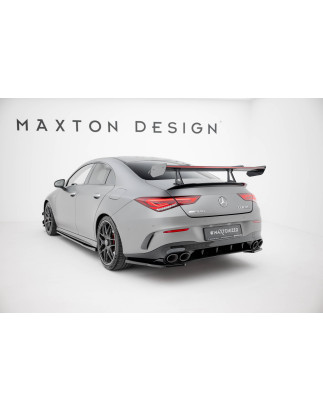 Spoiler in carbonio con supporto superiore + LED Mercedes-Benz CLA Coupe C118 / C118 Facelift (Cod. 
