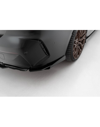 Splitters posteriori laterali Street Pro + Flaps BMW M440i  G22 / G23 / G22 Facelift / G23 Facelift 