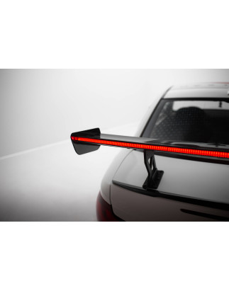 Spoiler in carbonio  V.1 + LED BMW 1 M E82 (Cod. M-CF-BM-1-82-M-WING5-INT-245-P-1+LED)