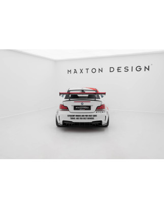 Spoiler in carbonio  V.1 + LED BMW 1 M E82 (Cod. M-CF-BM-1-82-M-WING5-INT-245-P-1+LED)