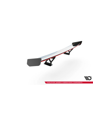 Spoiler in carbonio  V.2 + LED BMW 1 M E82 (Cod. M-CF-BM-1-82-M-WING5-INT-245-P-2+LED)