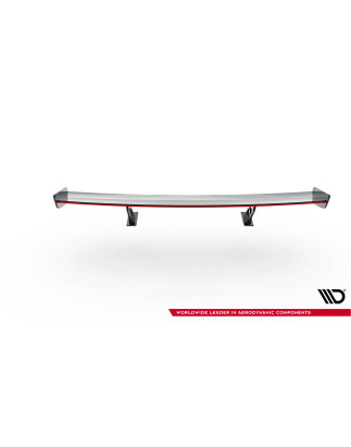 Spoiler in carbonio  V.2 + LED BMW 1 M E82 (Cod. M-CF-BM-1-82-M-WING5-INT-245-P-2+LED)