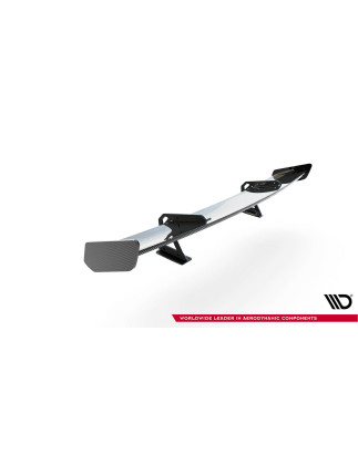 Spoiler in carbonio con supporto superiore  BMW 1 M E82 (Cod. M-CF-BM-1-82-M-WING5-UPP-245-P)