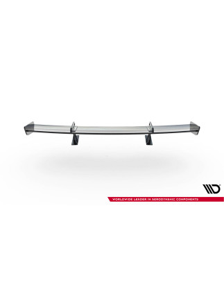 Spoiler in carbonio con supporto superiore  BMW 1 M E82 (Cod. M-CF-BM-1-82-M-WING5-UPP-245-P)
