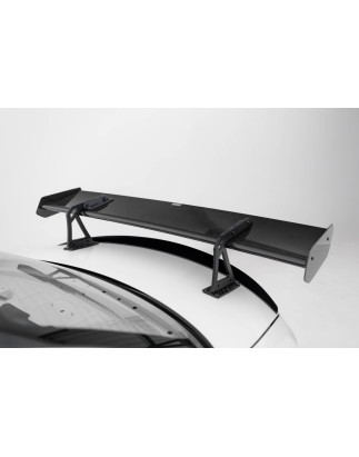 Spoiler in carbonio con supporto superiore + LED BMW 1 M E82 (Cod. M-CF-BM-1-82-M-WING5-UPP-245-P+LE